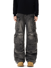 Heavyweight Multi - Pocket Strap Utility Jeans - COPPING THREADS - CT Select